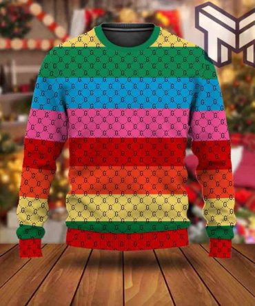 Gucci Ugly Christmas Sweater Gift Outfit For Men Women Type07