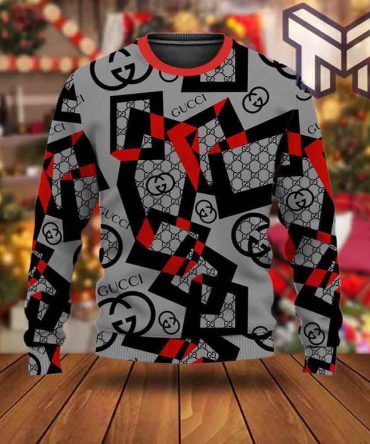 Gucci Ugly Christmas Sweater Gift Outfit For Men Women Type08
