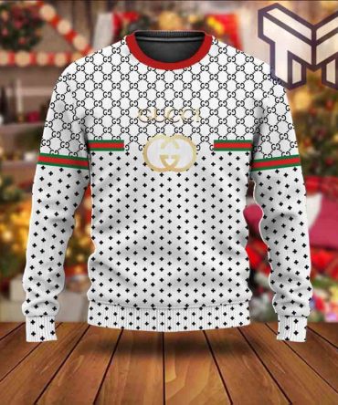 Gucci Ugly Christmas Sweater Gift Outfit For Men Women Type15