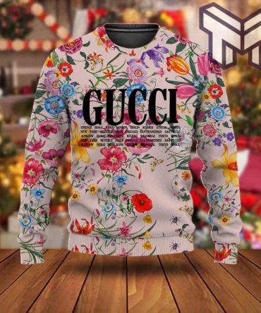 Gucci Ugly Christmas Sweater Gift Outfit For Men Women Type20