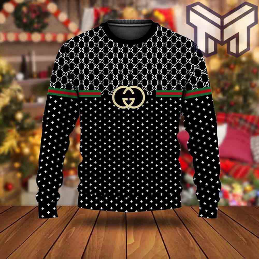 Gucci Ugly Christmas Sweater Gift Outfit For Men Women Type45