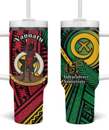 Halo Vanuatu Custom Stanley Cup 40 Oz Tumbler With Handle