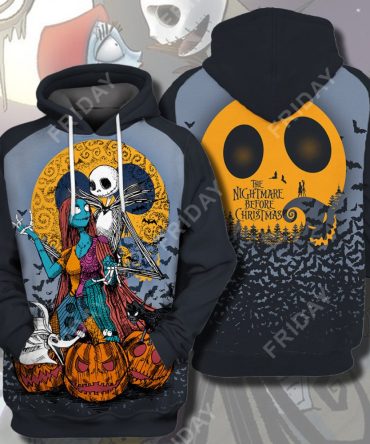 Tnbc T-Shirt Nightmare Couple Halloween T-Shirt Awesome Dn Tnbc Hoodie Jack Skellington Hoodie Shirt