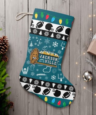 Jacksonville Football Christmas Stocking - Festive Holiday Décor For Fans