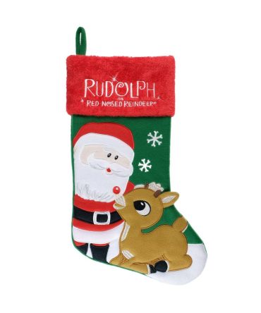 Rudolph The Red Nosed Reindeer Christmas Stocking