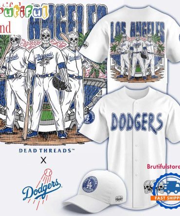 Los Angeles Dodgers Dead Threads 2025 Baseball Jersey