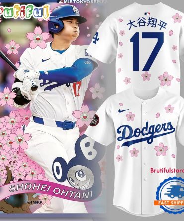 Los Angeles Dodgers Tokyo Series 2025 Limited Edition Design Baseball Jersey
