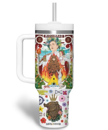 Midsommar Movies Custom Stanley Cup 40 Oz Tumbler With Handle