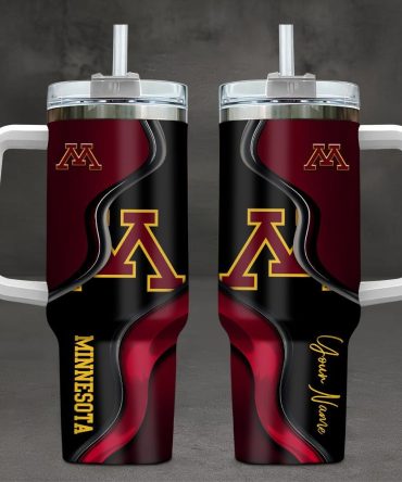 Minnesota Golden Gophers Ncaa Custom Stanley Cup 40 Oz Tumbler With Handle