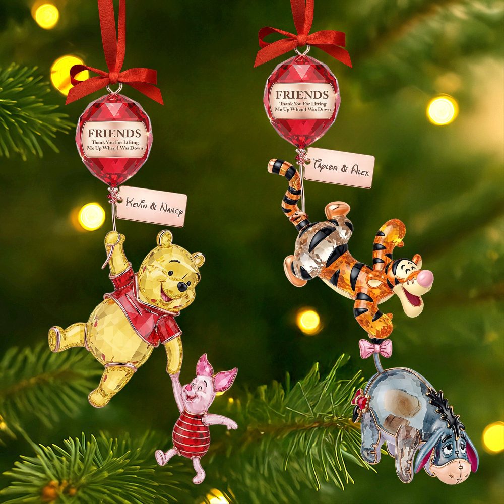 Good Friends Lift Each Other Up Ornament, Personalized Gifts For Friends 05Qhti220925