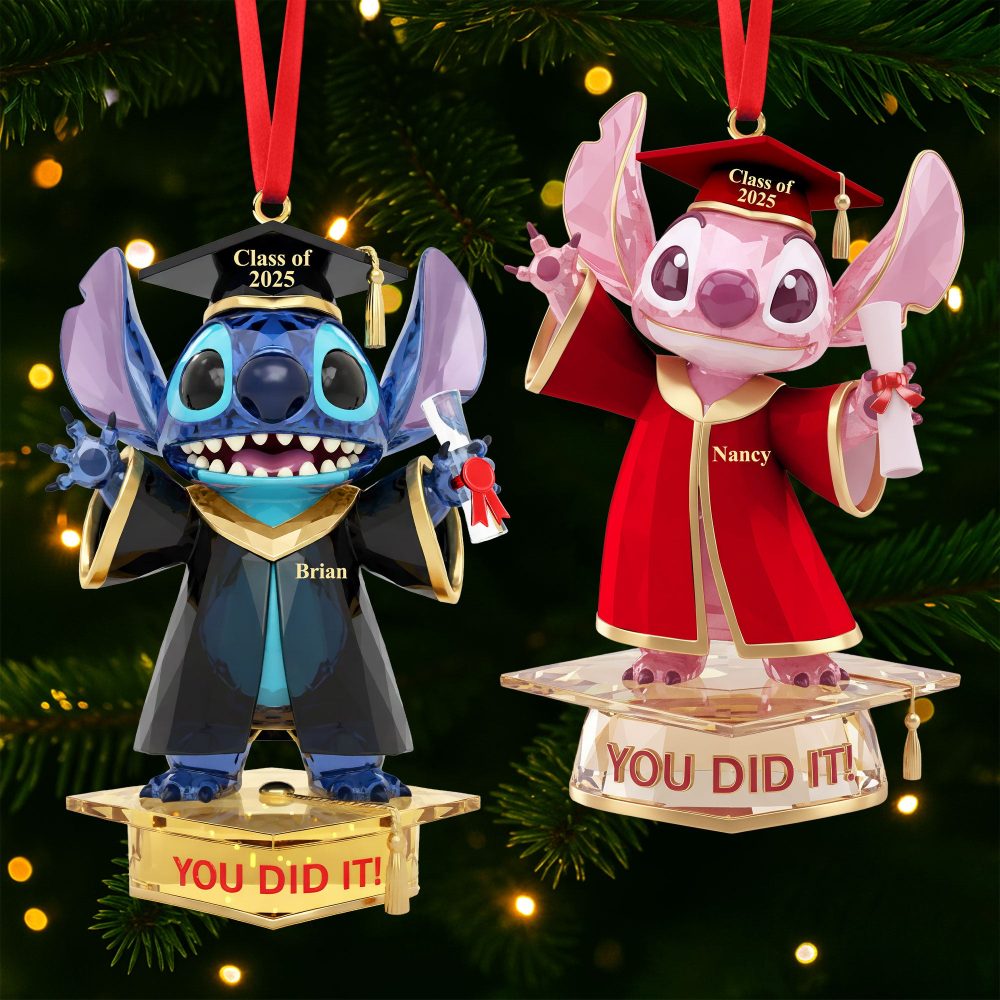 Cute Monster Graduation Ornament - Personalized Gifts For Graduates 03Nati131025