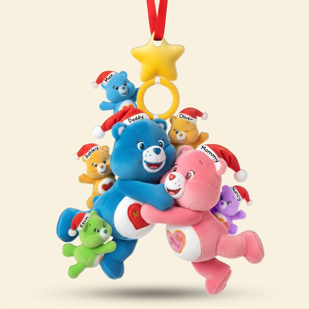 Cute Family Tree Ornament, Personalized Gifts For Family 01Qhti290925 - Image 3
