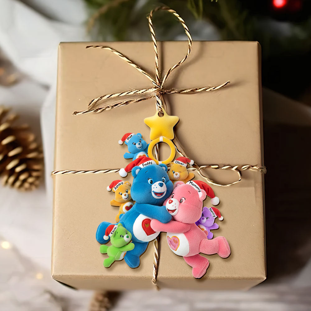 Cute Family Tree Ornament, Personalized Gifts For Family 01Qhti290925 - Image 4