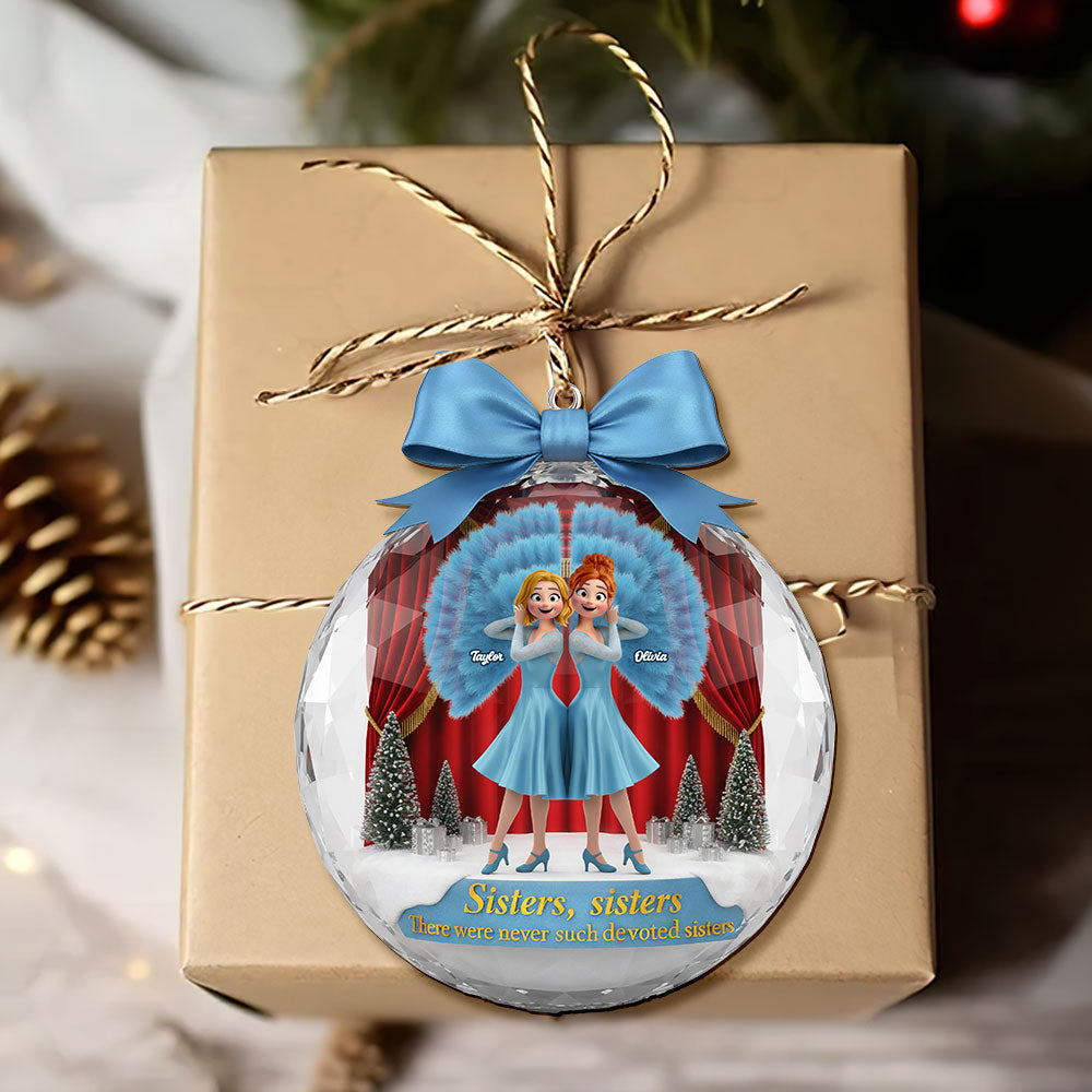 Sisters Ornament - Personalized Gifts For Besties 05Nati230925 - Image 3