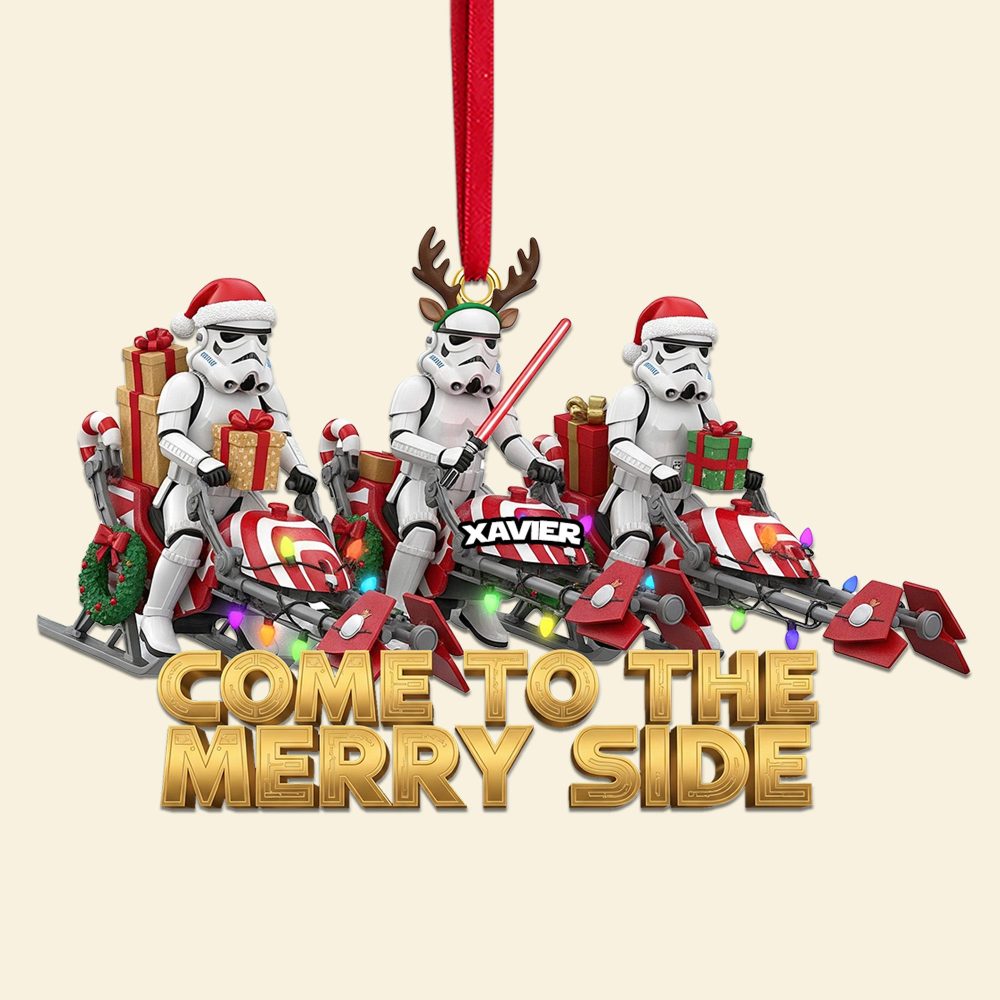 Personalized Gifts For Christmas, Cosmic Guardian Acrylic Ornaments 01Hymg290925 - Image 3