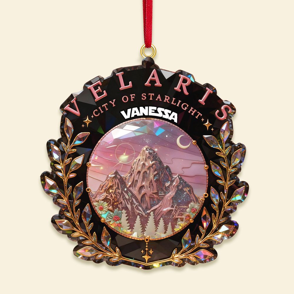 Dreamy City Of Star Ornament, Personalized Gifts For Fantasy Novel Fans 01Qhmg131025 - Image 3