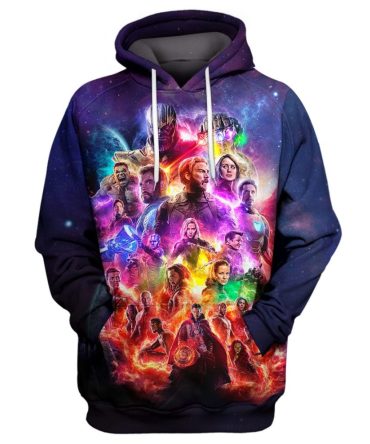 Marvel Hoodie End Game Verse T-Shirt Amazing Marvel Shirt