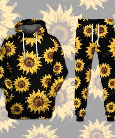 Sunflower Pants Women Yellow Sunflower Jogger