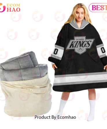 Nhl Los Angeles Kings Personalized Oodie Blanket Hoodie Snuggie Hoodies For All Family