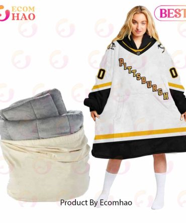 Nhl Pittsburgh Penguins Personalized Oodie Blanket Hoodie Snuggie Hoodies For All Family