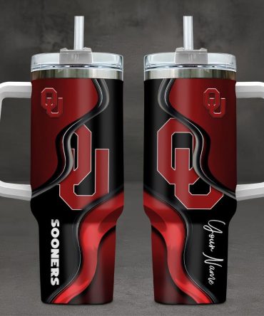 Oklahoma Sooners Ncaa Custom Stanley Cup 40 Oz Tumbler With Handle