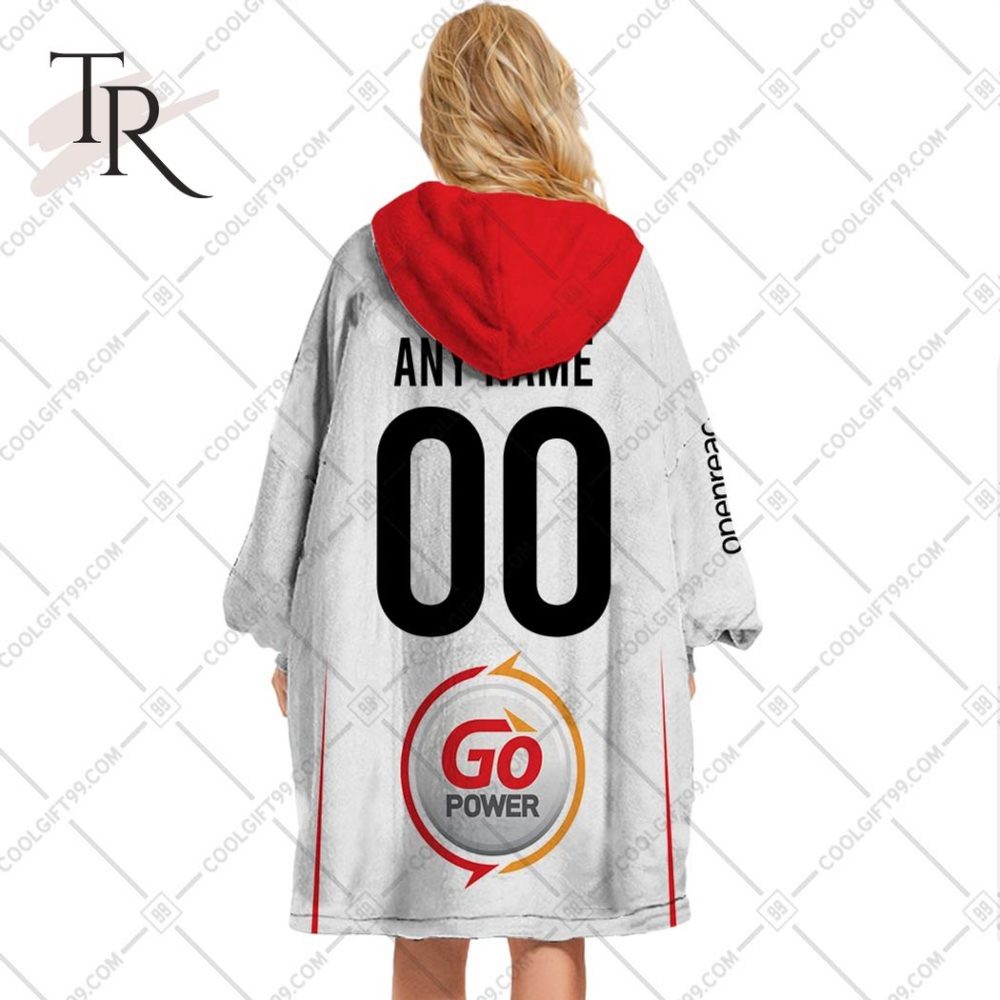 Personalized Irfu Ulster Rugby 2023 Home Jersey Style Oodie, Flanket, Blanket Hoodie, Snuggie - Image 3