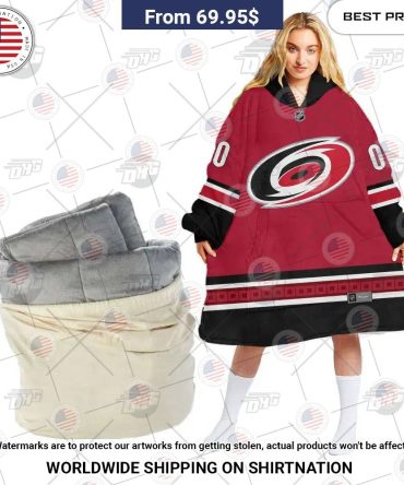 Best Custom Nhl Carolina Hurricanes Blanket Hoodie