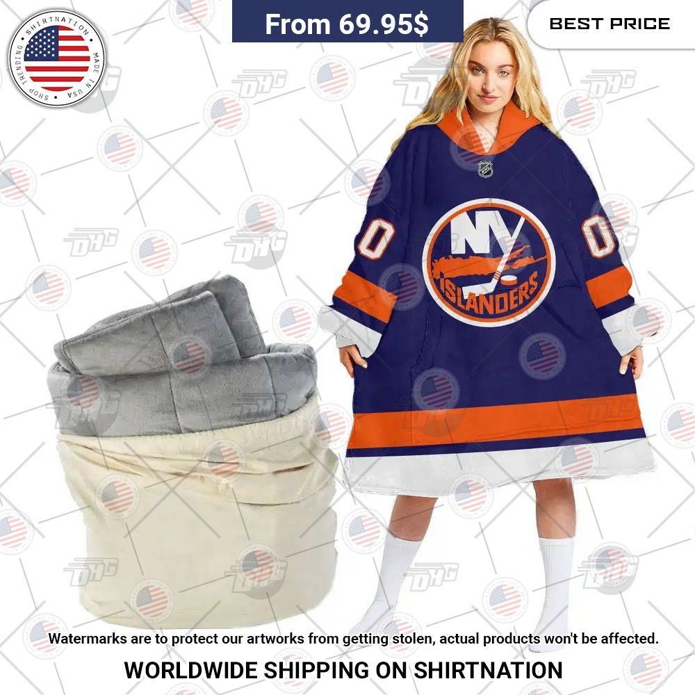 Best Custom Nhl New York Islanders Blanket Hoodie