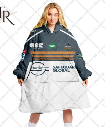 Personalized Super Rugby Act Brumbies Jersey Oodie, Flanket, Blanket Hoodie, Snuggie