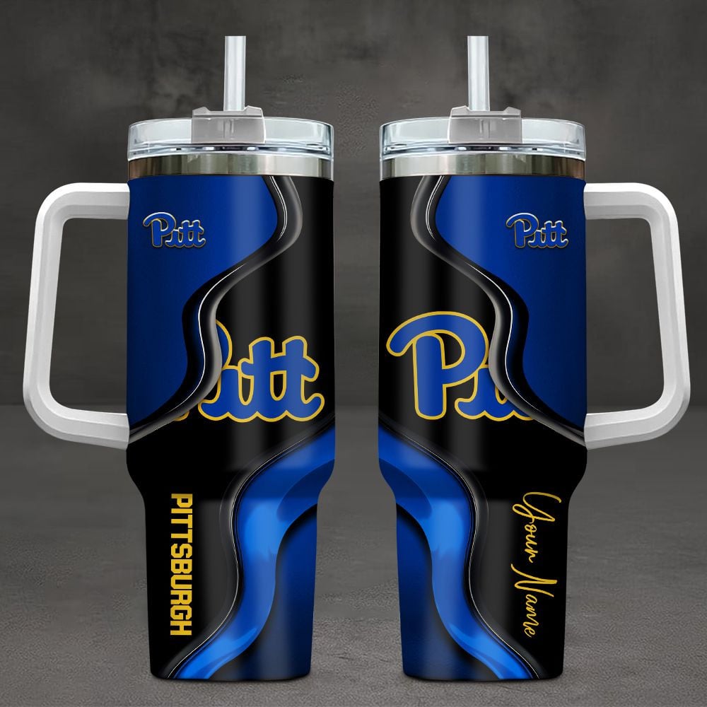 Pittsburgh Panthers Ncaa Custom Stanley Cup 40 Oz Tumbler With Handle