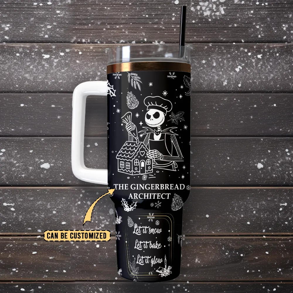 The Nightmare Before Christmas Movies Custom Stanley Cup 40 Oz Tumbler With Handle - Image 4
