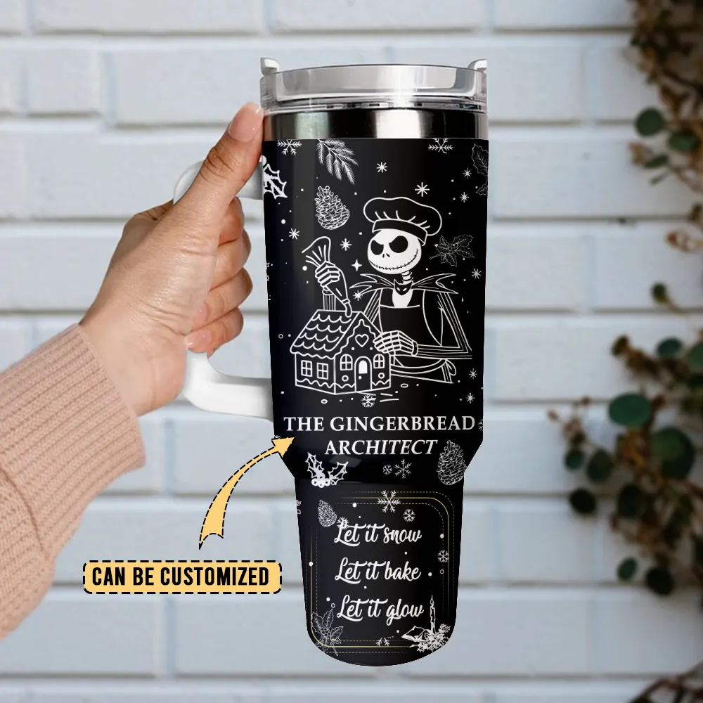 The Nightmare Before Christmas Movies Custom Stanley Cup 40 Oz Tumbler With Handle - Image 2