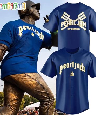 Seattle Mariners Pearl Jam Ten Club Night Baseball Jersey