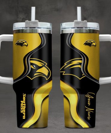 Southern Miss Golden Eagles Ncaa Custom Stanley Cup 40 Oz Tumbler With Handle