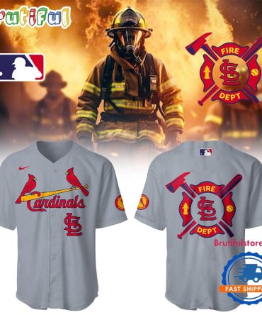 St. Louis Cardinals X Firefighter Appreciation Night 2025 Baseball Jersey