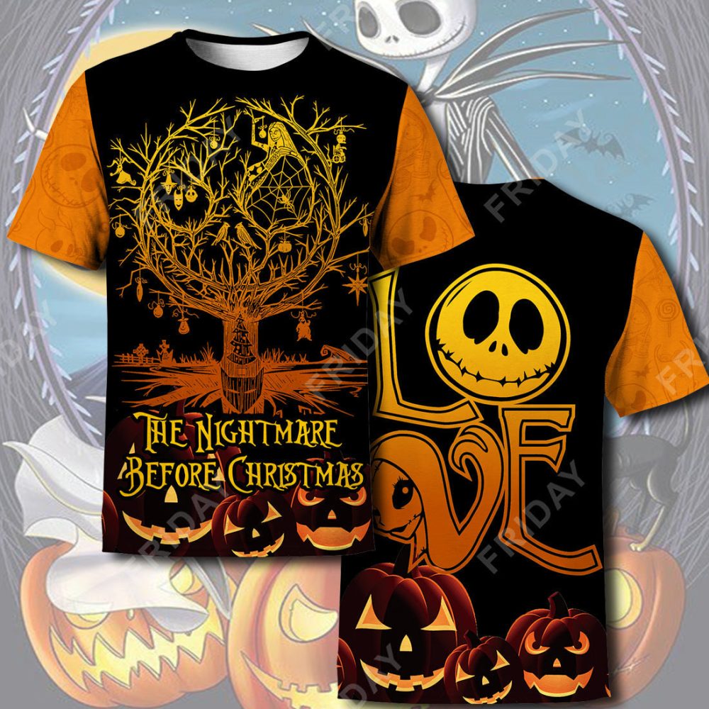 Tnbc T-Shirt Nightmare Halloween Tree Love T-Shirt Cool Amazing Dn Tnbc Hoodie - Image 4