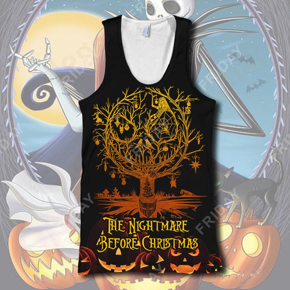 Tnbc T-Shirt Nightmare Halloween Tree Love T-Shirt Cool Amazing Dn Tnbc Hoodie - Image 5