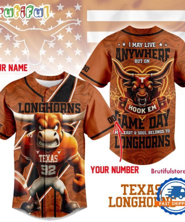 Texas Longhorns 2025 Ncaa Game Day Jersey Shirt