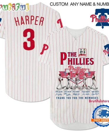 The 172Th Anniversary Of The Name Philadelphia Phillies 2025 Baseball Jersey
