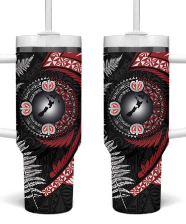 Tonga And New Zealand Together Custom Stanley Cup 40 Oz Tumbler With Handle
