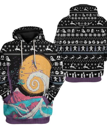 Tnbc Shirt Jack Skellington Surfing Hoodie Tnbc Hoodie