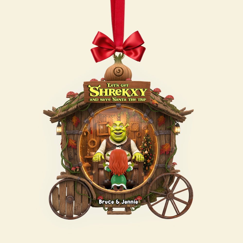 Spicy Swamp Couple Ornament - Personalized Christmas Gifts For Couples 01Tolu141025 - Image 5