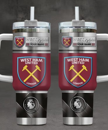 West Ham United Fc Epl Custom Stanley Cup 40 Oz Tumbler With Handle